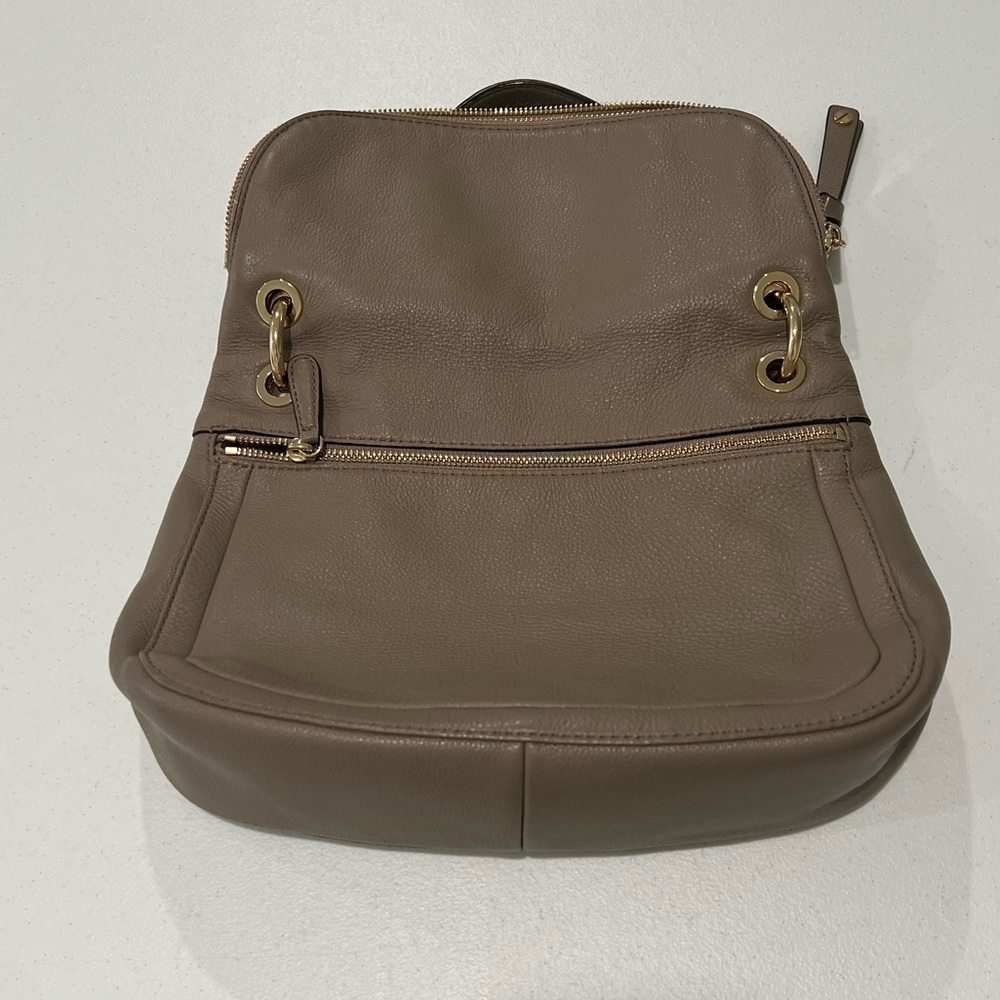 Michael Kors shoulder bag leather fashion unique flap purse rare - Picture 5 of 15